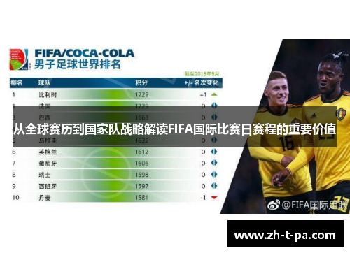 从全球赛历到国家队战略解读FIFA国际比赛日赛程的重要价值 从全球赛历到国家队战略解读FIFA国际比赛日赛程的重要价值